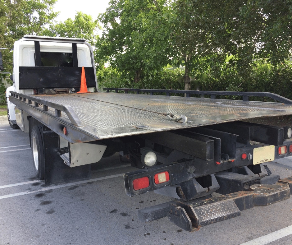 Georgia Towing What Is A Flatbed Tow Truck